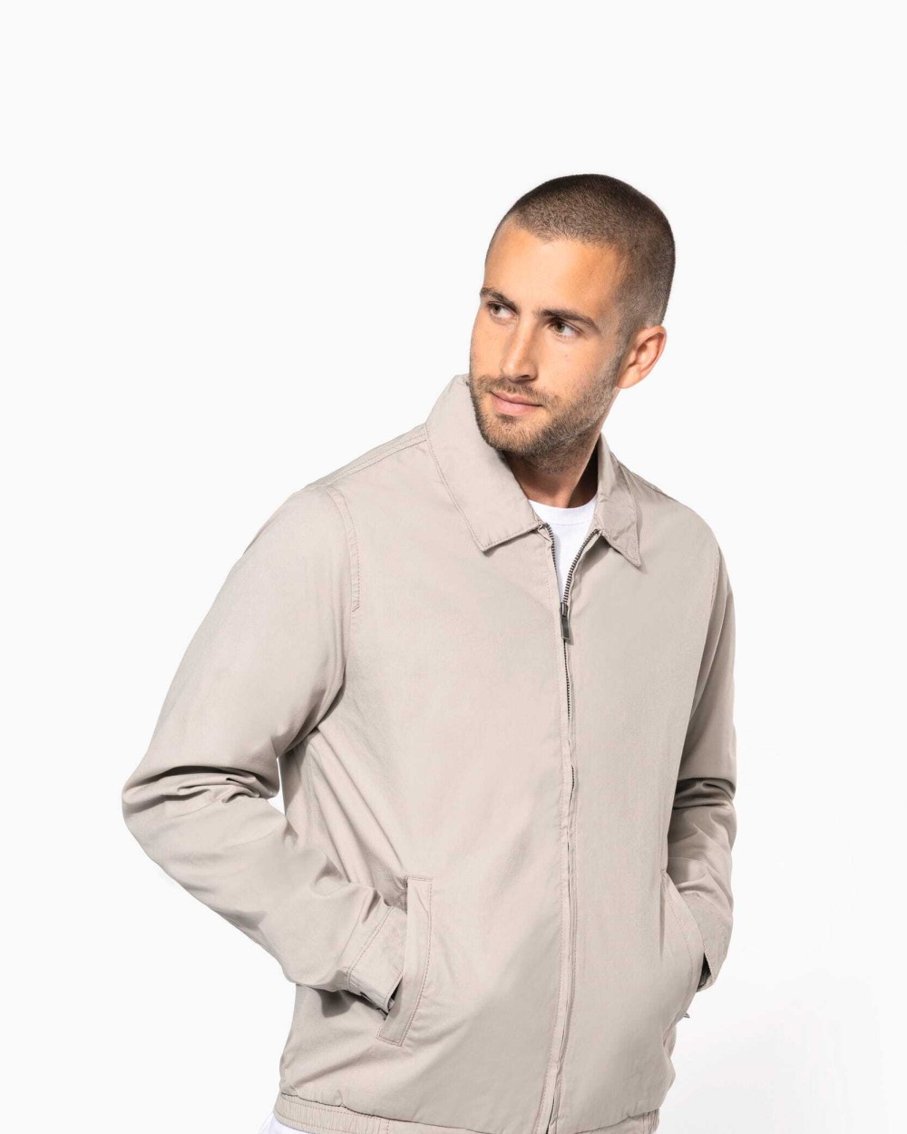 KARIBAN Blouson Harrington Jacken personalisierbar