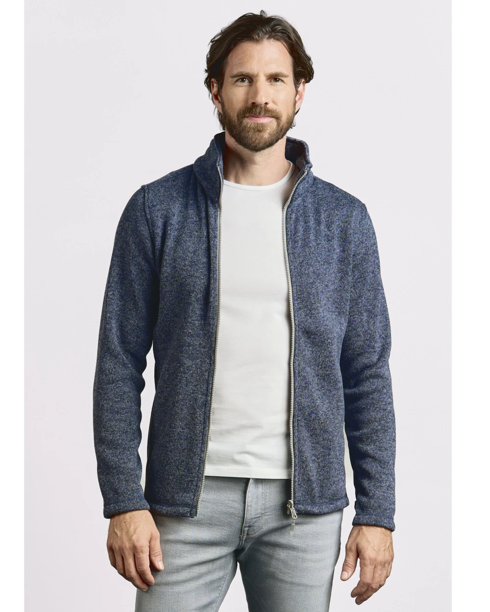 Polar Fleeces PROMODORO MEN’S KNIT FLEECE JACKET C+ voor bedrukking &amp; borduring