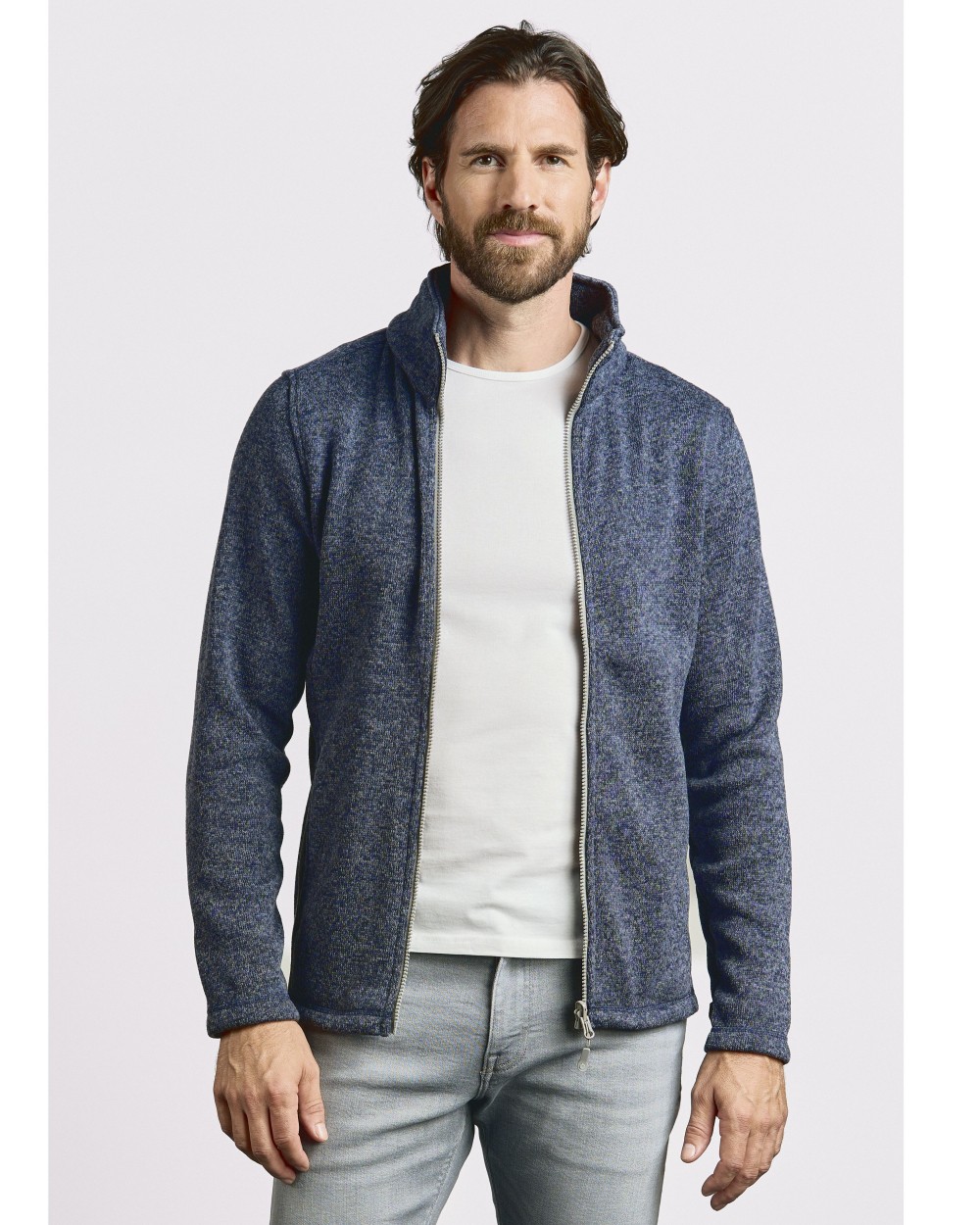 Laines polaires personnalisable PROMODORO MEN'S KNIT FLEECE JACKET C+