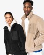 Laines polaires personnalisable NATIVE SPIRIT Veste écoresponsable en sherpa unisexe