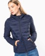 Jassen KARIBAN Ladies' lightweight hooded padded jacket voor bedrukking &amp; borduring