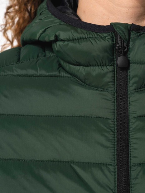 Vestes à personnaliser KARIBAN Doudoune légère capuche femme 