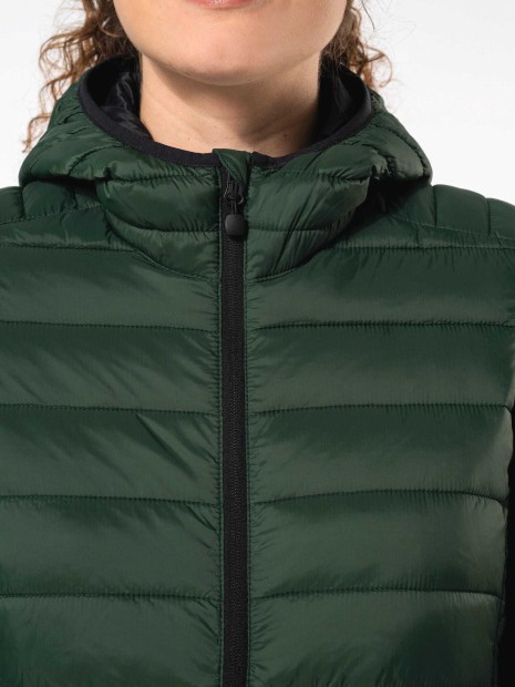 Vestes à personnaliser KARIBAN Doudoune légère capuche femme 