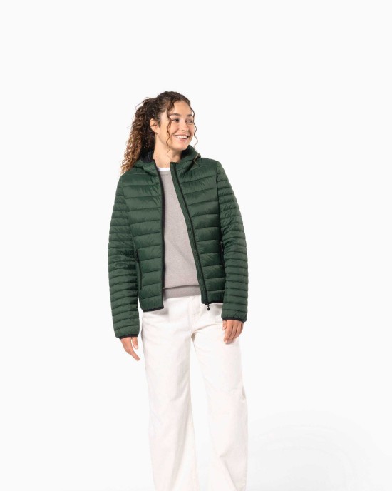 Vestes personnalisable Kariban Doudoune légère capuche femme