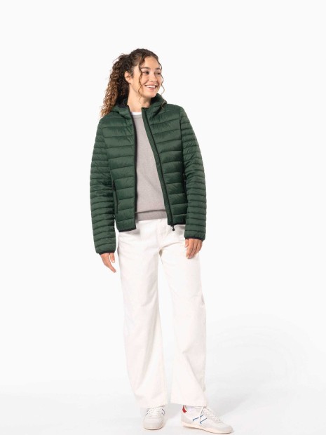 Vestes à personnaliser KARIBAN Doudoune légère capuche femme 