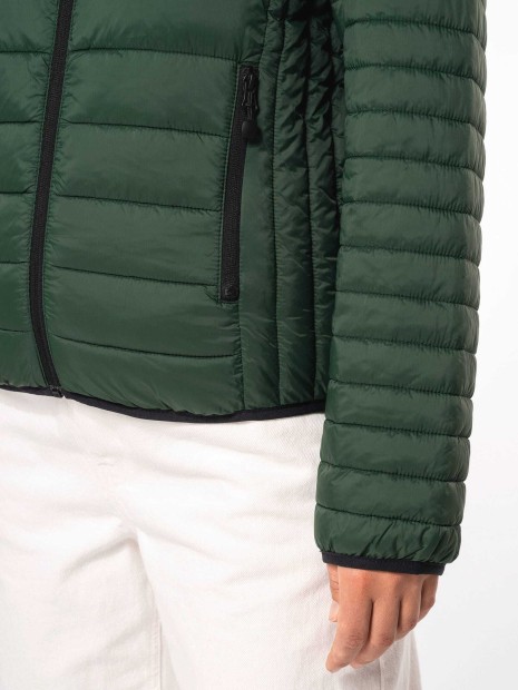 Vestes à personnaliser KARIBAN Doudoune légère capuche femme 