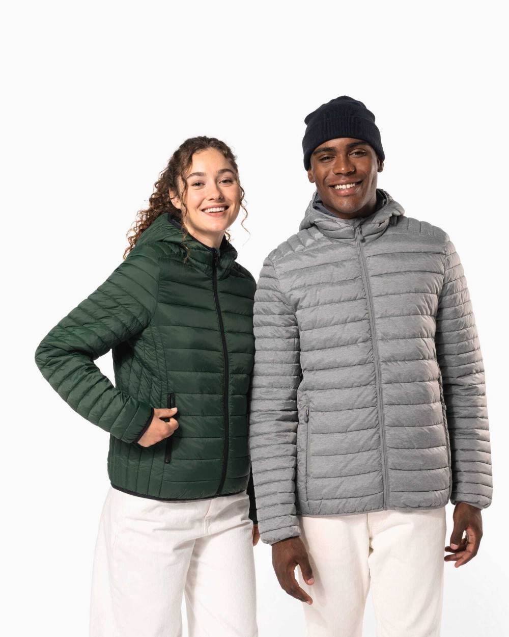 Vestes personnalisable KARIBAN Doudoune légère capuche femme