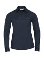 RUSSELL Chemise femme popeline polycoton manches longues /api/colors/dac7f052-16c9-4080-ba5c-aefc702fb74b personnalisable