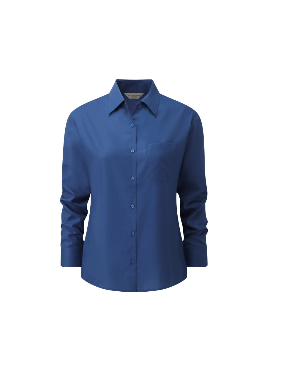 Hemden RUSSELL Ladies' Ls Polycotton Poplin Shirt voor bedrukking &amp; borduring