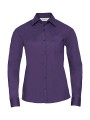 RUSSELL Chemise femme popeline polycoton manches longues /api/colors/f28ecd26-255e-4b18-a29c-08c2af1111d3 personnalisable
