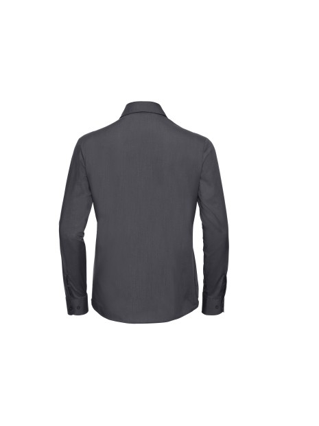 RUSSELL Chemise femme popeline polycoton manches longues /api/colors/2fa123ac-77ac-4f42-beb3-f6a528eded78 personnalisable