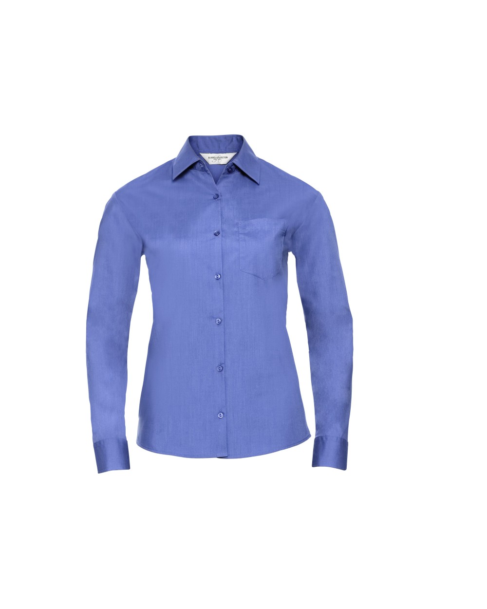 Hemden RUSSELL Ladies' Ls Polycotton Poplin Shirt voor bedrukking &amp; borduring
