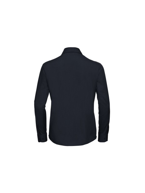 RUSSELL Chemise femme popeline polycoton manches longues /api/colors/b68891a9-1d28-4f7a-8deb-775c45027afd personnalisable