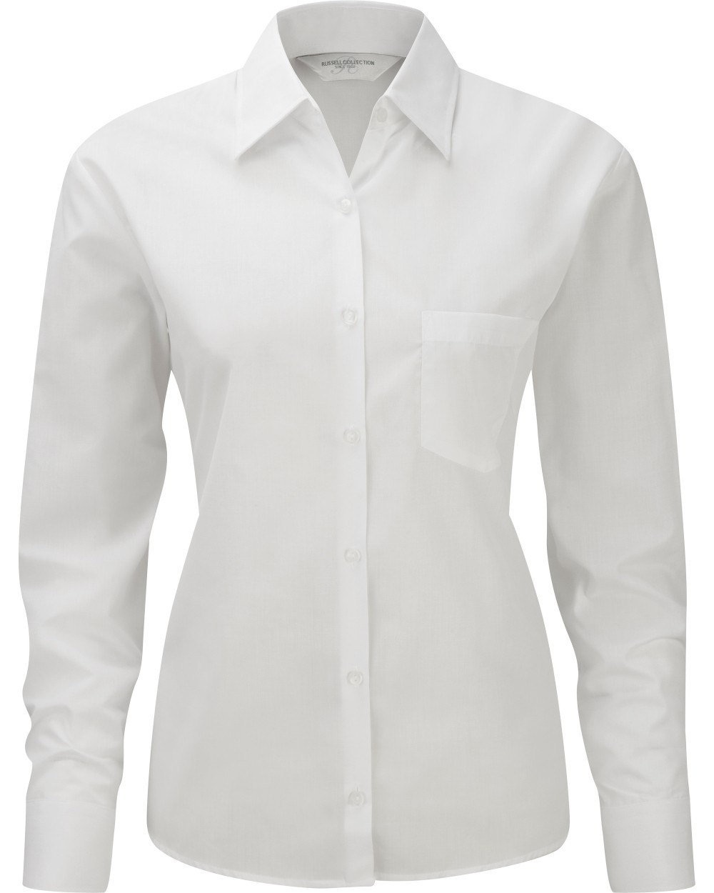 RUSSELL Ladies' Ls Polycotton Popelinehemd Hemden personalisierbar