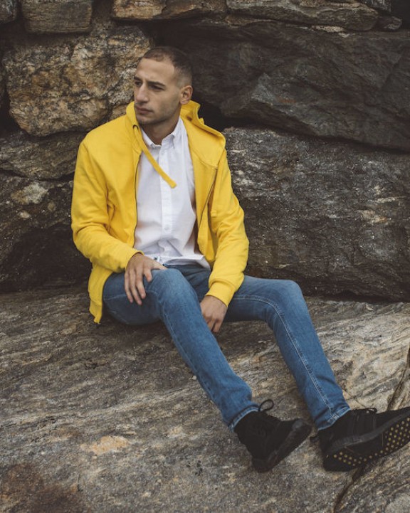 Sweaters & hoodies COTTOVER HOODIE FULL ZIP MAN - GOTS GECERTIFICEERD voor bedrukking &amp; borduring