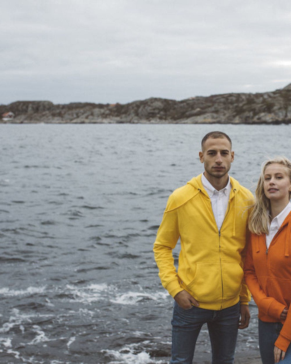 Sweat-shirts personnalisable COTTOVER SWEATSHIRT À CAPUCHE FULL ZIP HOMME - CERTIFIÉ GOTS