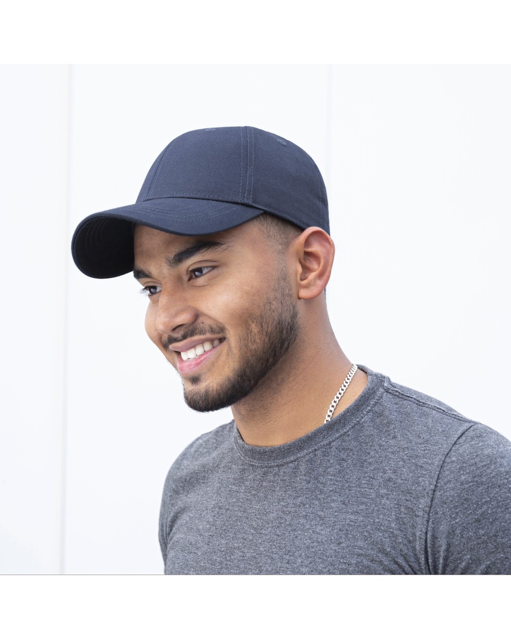 BRAIN WAVES Recycled Cotton Cap Kappen personalisierbar