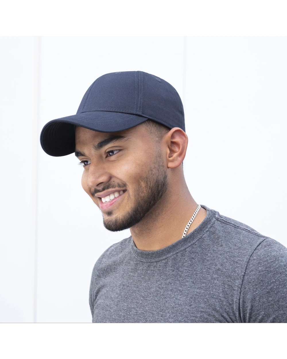 BRAIN WAVES Recycled Cotton Cap Kappen personalisierbar