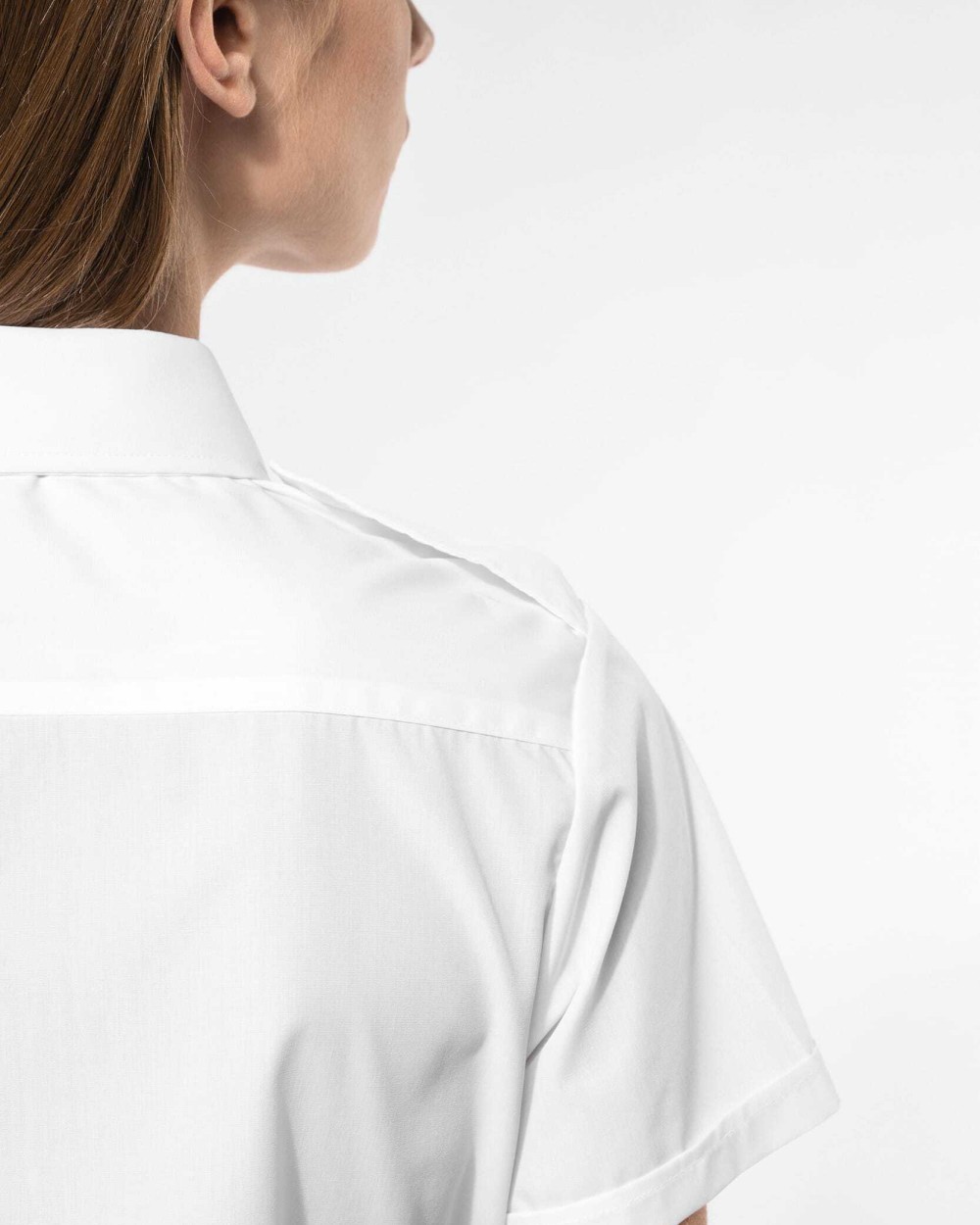 KARIBAN Kurzarm-Pilotenhemd für Damen Hemden personalisierbar