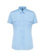 Chemises personnalisable KARIBAN Chemise pilote manches courtes femme