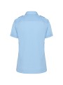 KARIBAN Chemise pilote manches courtes femme /api/colors/549fa598-8d61-4fa2-82ad-90f4d2ec39ab personnalisable