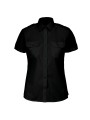 KARIBAN Chemise pilote manches courtes femme /api/colors/b9fdad4a-5e94-45cb-8c03-c08b349b28c3 personnalisable