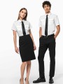Chemises à personnaliser KARIBAN Chemise pilote manches courtes femme 