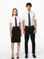 Chemises à personnaliser KARIBAN Chemise pilote manches courtes femme 