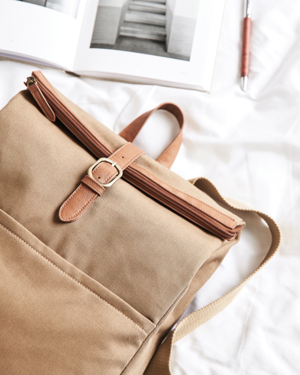 VINGA VINGA Sloane-Rucksack RCS aus recyceltem Polyester Taschen personalisierbar