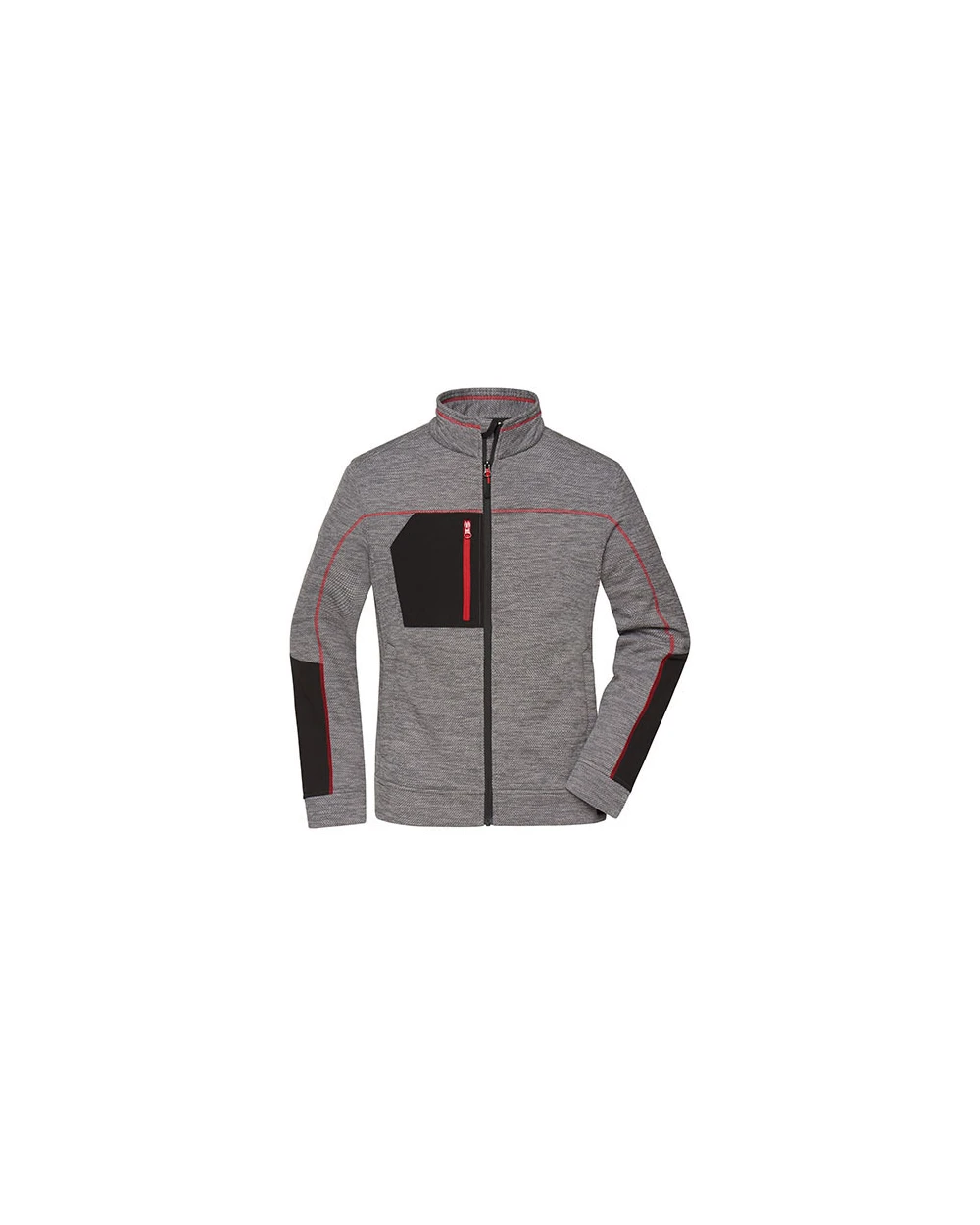 Laines polaires personnalisable JAMES & NICHOLSON Ladies' Structure Fleece Jacket