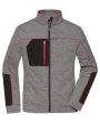 Laines polaires personnalisable JAMES & NICHOLSON Ladies' Structure Fleece Jacket