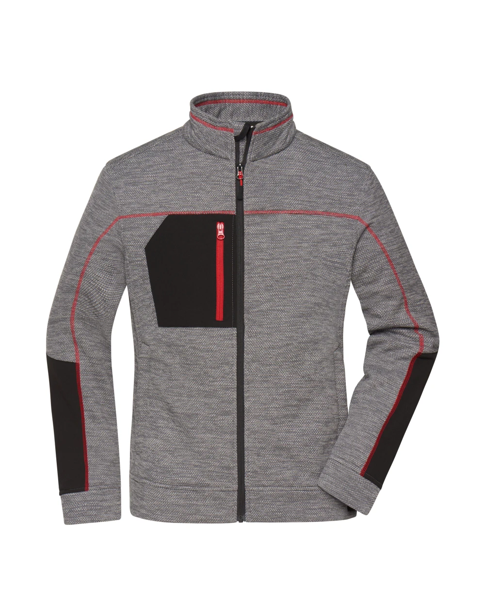 Laines polaires personnalisable JAMES & NICHOLSON Ladies' Structure Fleece Jacket