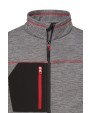 Polar Fleeces JAMES & NICHOLSON Ladies' Structure Fleece Jacket voor bedrukking &amp; borduring