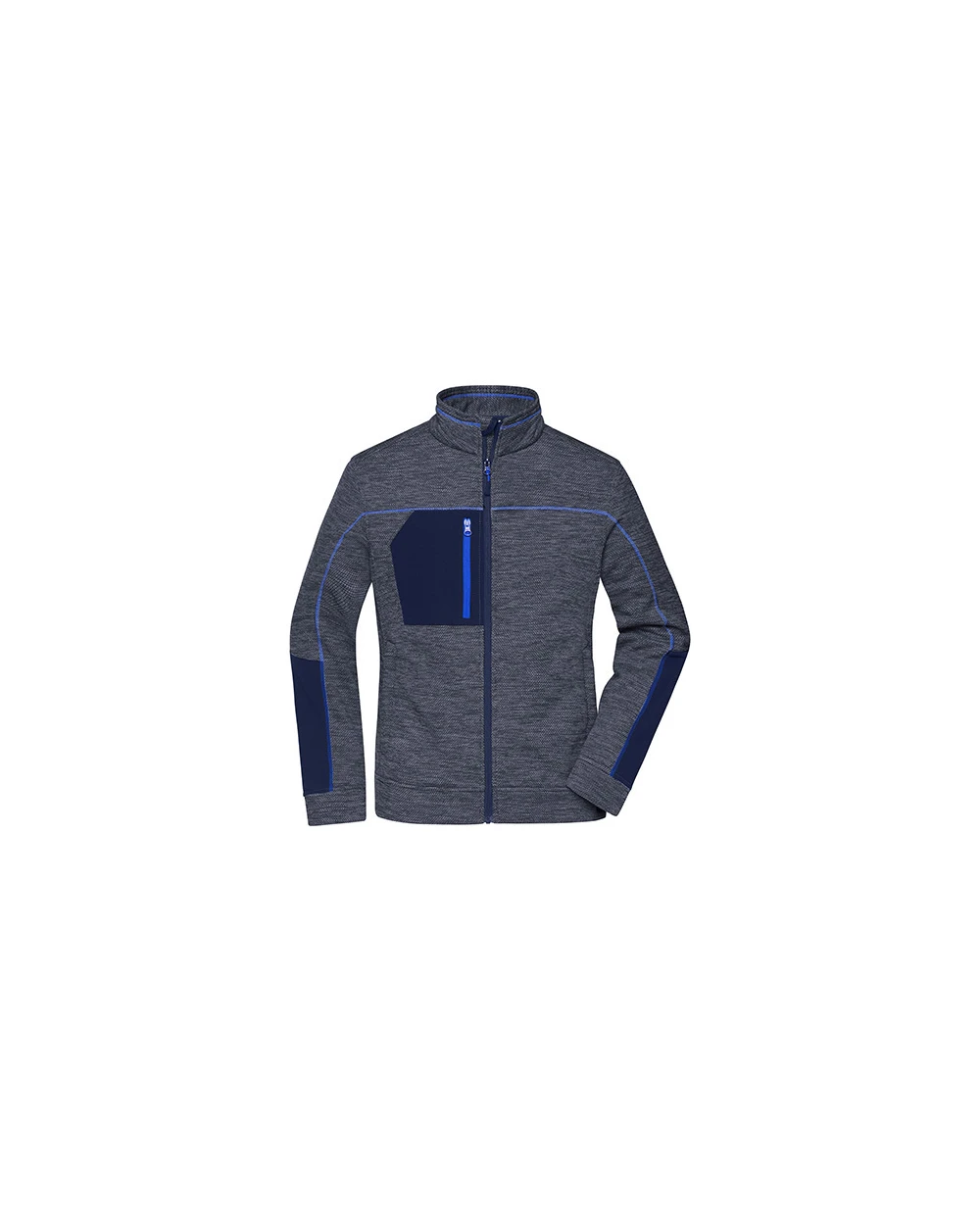 JAMES & NICHOLSON Ladies' Structure Fleece Jacket Polar Fleeces personalisierbar