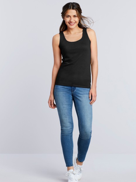 T-Shirts à personnaliser GILDAN Débardeur femme Softstyle 