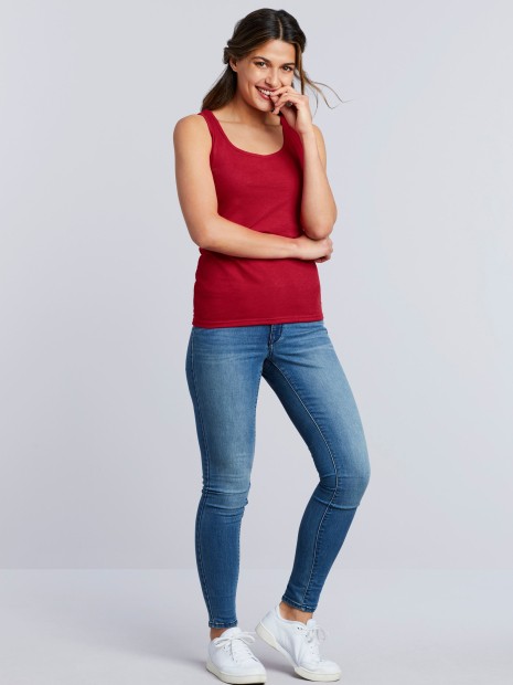 T-Shirts à personnaliser GILDAN Débardeur femme Softstyle 