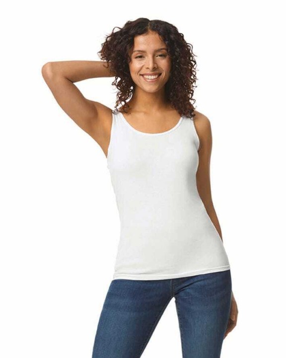 T-Shirts personnalisable GILDAN Débardeur femme Softstyle