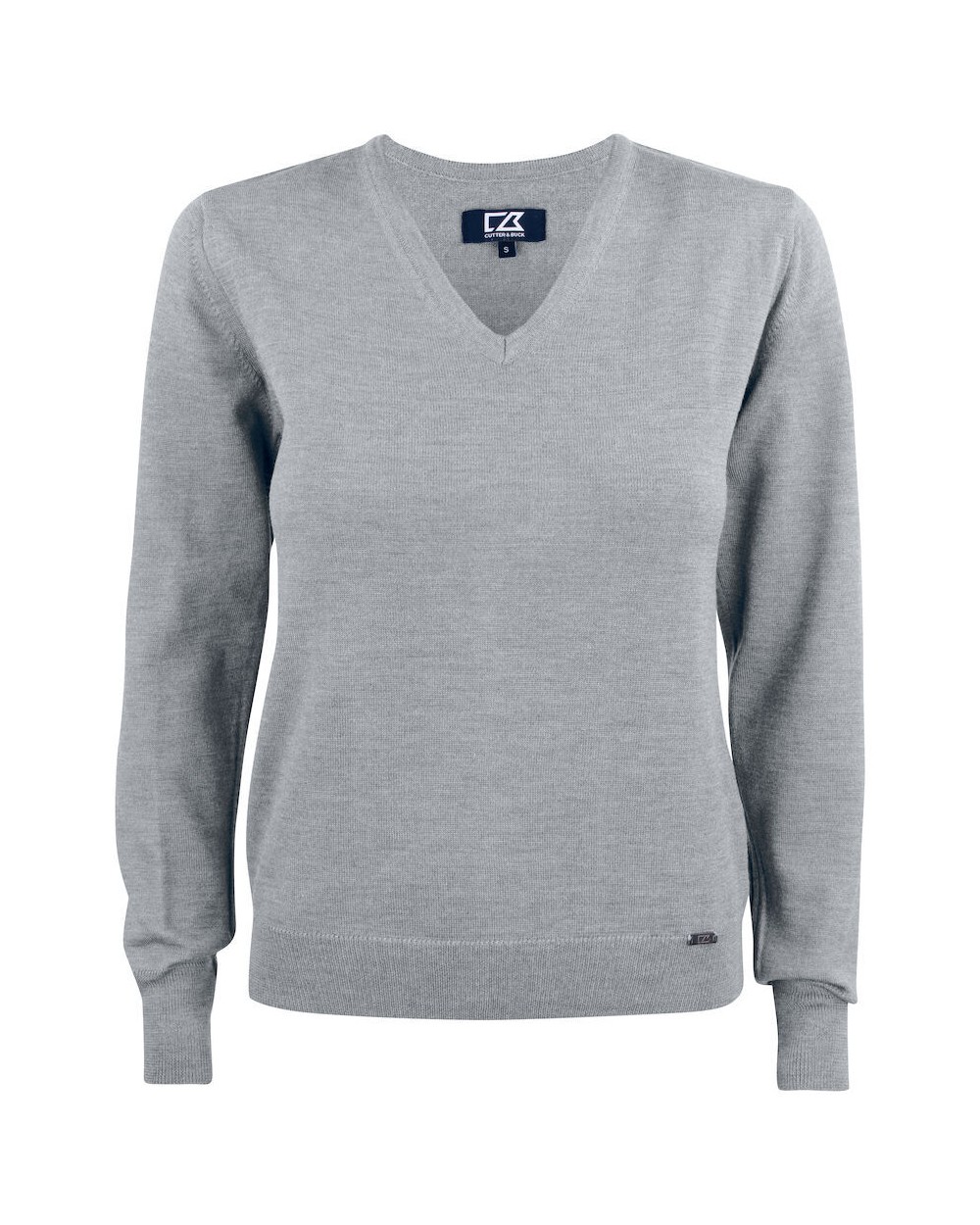 CUTTER & BUCK Everett V-neck Ladies Pullovers personalisierbar