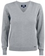 CUTTER & BUCK Everett V-neck Ladies Pullovers personalisierbar