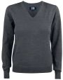 CUTTER & BUCK Everett V-neck Ladies Pullovers personalisierbar