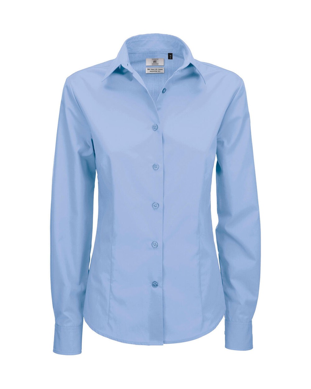 Hemden B&C Smart LSL/women Poplin Shirt voor bedrukking &amp; borduring