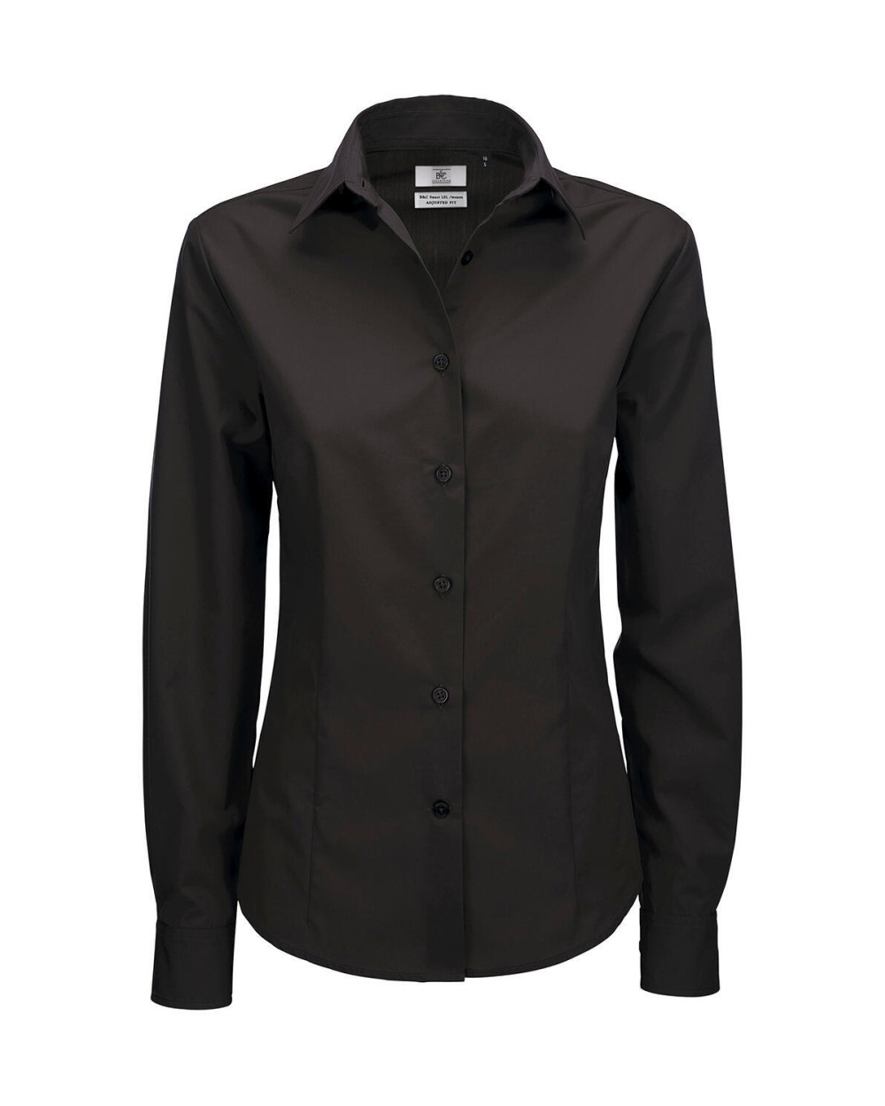 Hemden B&C Smart LSL/women Poplin Shirt voor bedrukking &amp; borduring