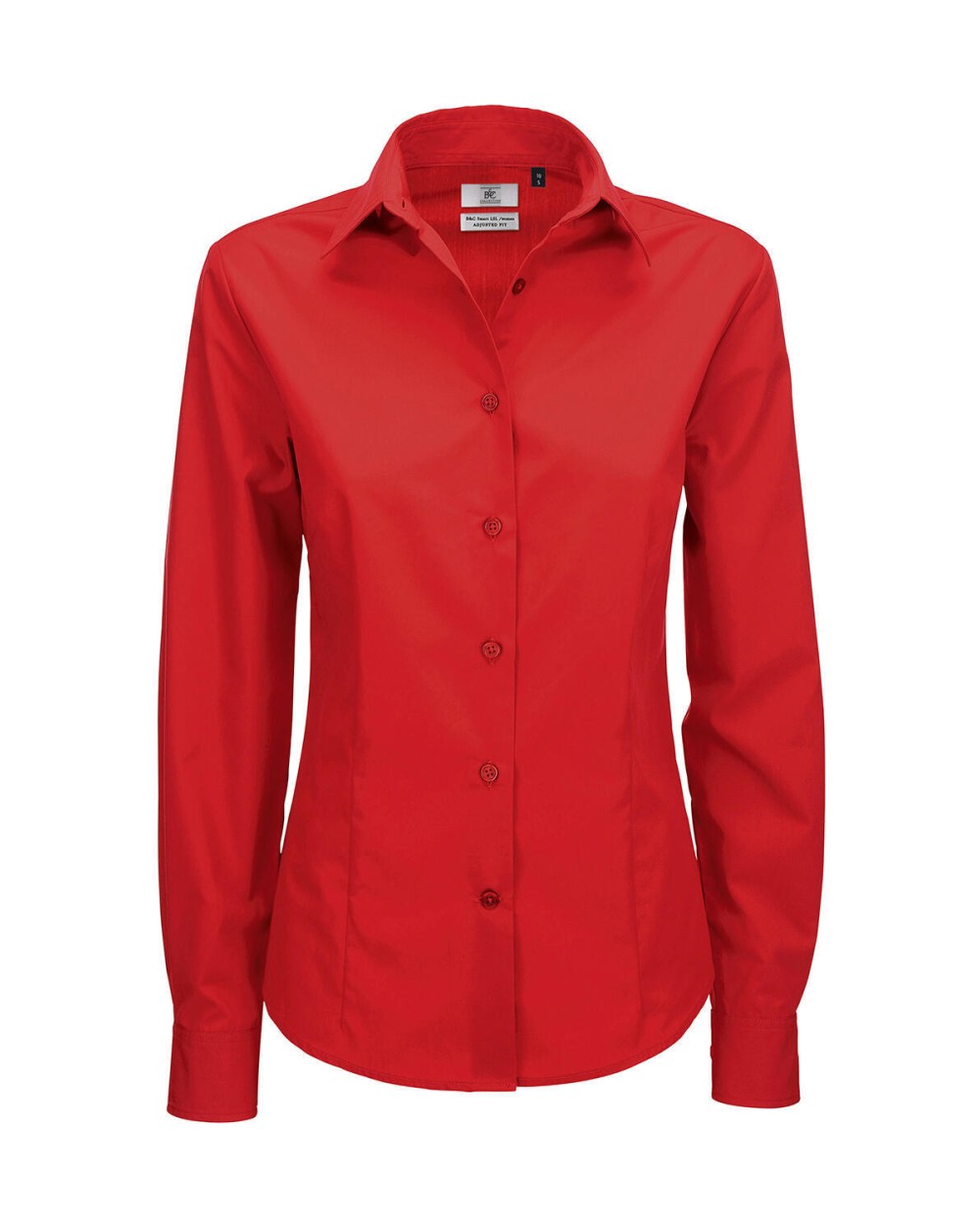 Hemden B&C Smart LSL/women Poplin Shirt voor bedrukking &amp; borduring