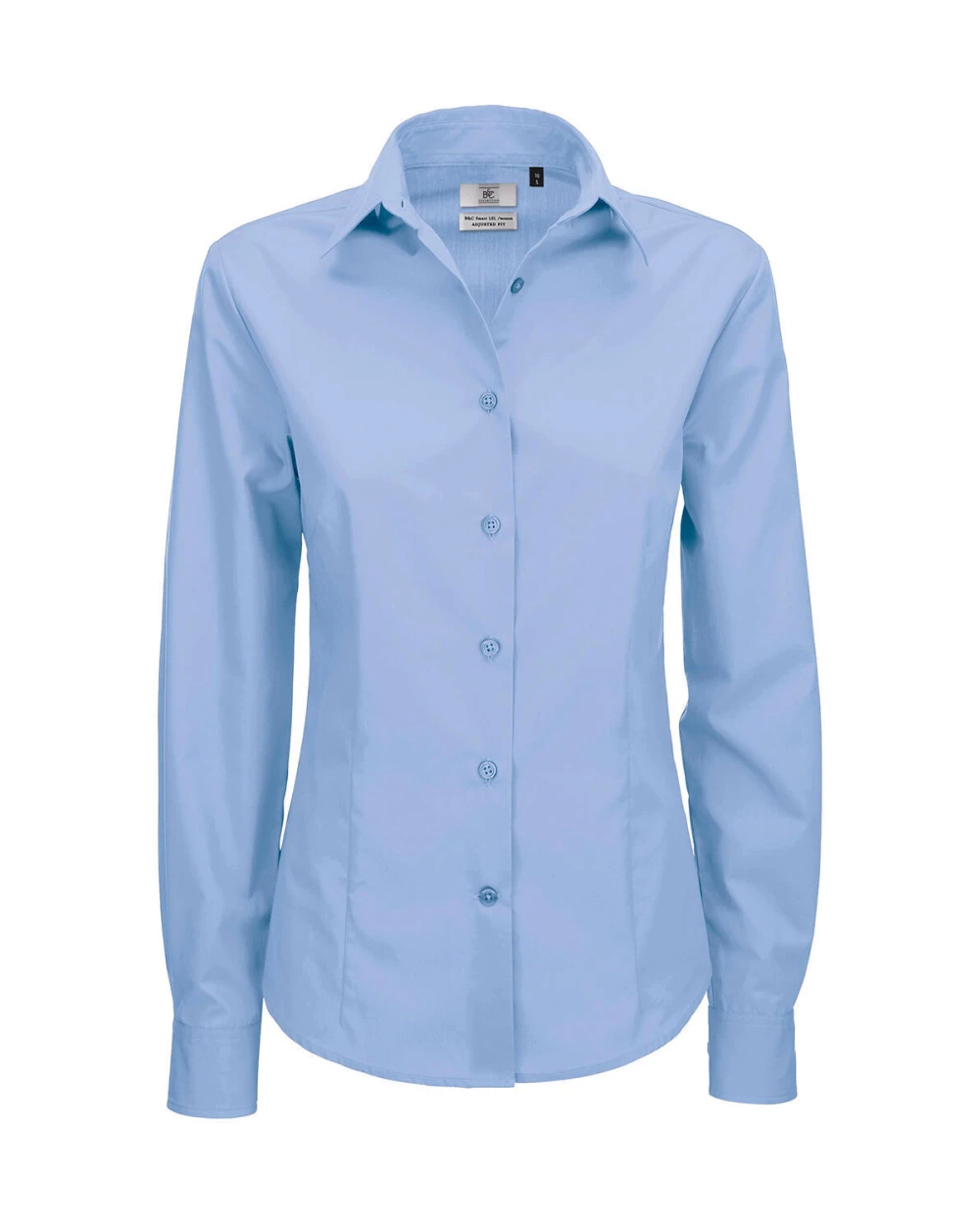 B&C Smart LSL/women Poplin Shirt Hemden personalisierbar