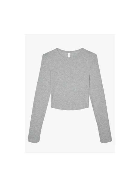 BELLA-CANVAS WOMEN'S MICRO RIB LONG SLEEVE BABY TEE /api/colors/3faa4bf7-0da4-4d67-bbe1-8c0604e97828 personnalisable