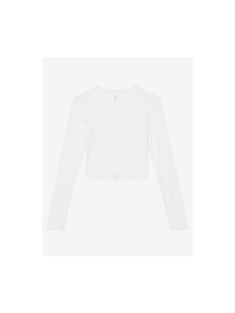 BELLA-CANVAS WOMEN'S MICRO RIB LONG SLEEVE BABY TEE /api/colors/77608079-96df-47da-900f-2d4d8c06455c personnalisable