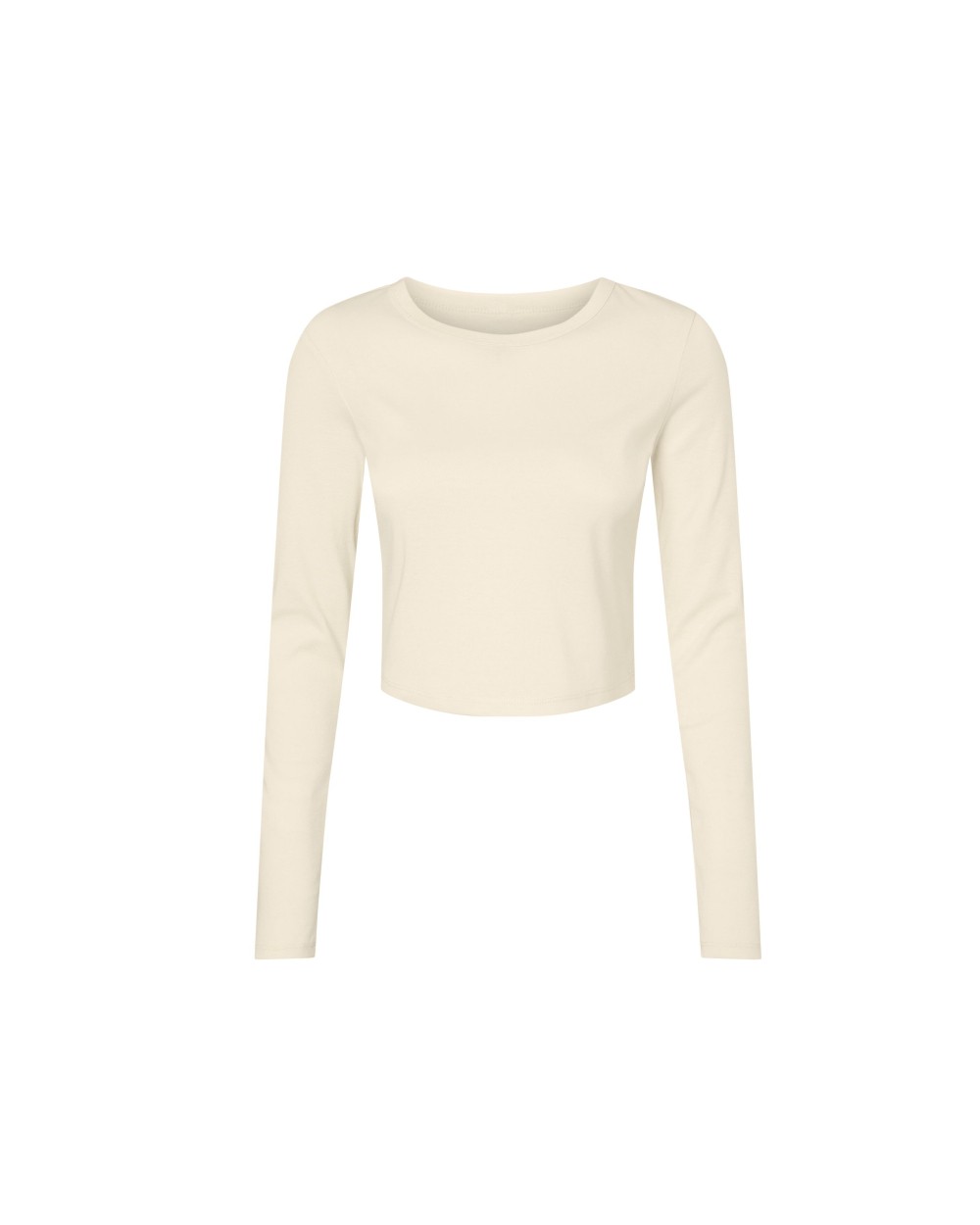 T-shirts BELLA-CANVAS WOMEN'S MICRO RIB LONG SLEEVE BABY TEE voor bedrukking &amp; borduring
