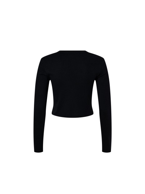 BELLA-CANVAS WOMEN'S MICRO RIB LONG SLEEVE BABY TEE /api/colors/43aca2cd-6704-4baf-b47f-272580c3c48f personnalisable