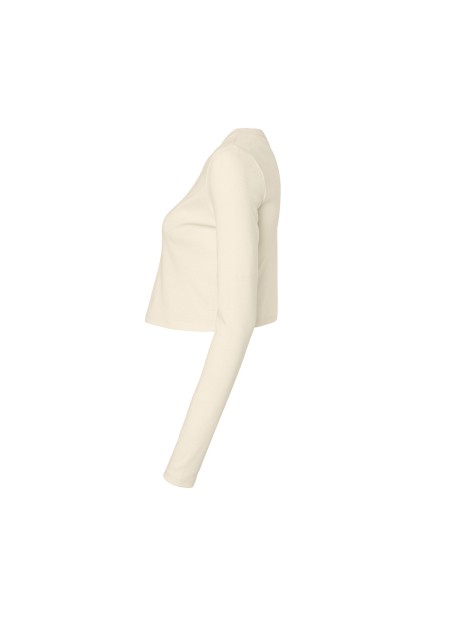 BELLA-CANVAS WOMEN'S MICRO RIB LONG SLEEVE BABY TEE /api/colors/63d8d937-4420-424f-b957-12c7f86f9885 personnalisable