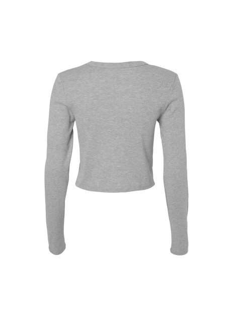 BELLA-CANVAS WOMEN'S MICRO RIB LONG SLEEVE BABY TEE /api/colors/3faa4bf7-0da4-4d67-bbe1-8c0604e97828 personnalisable